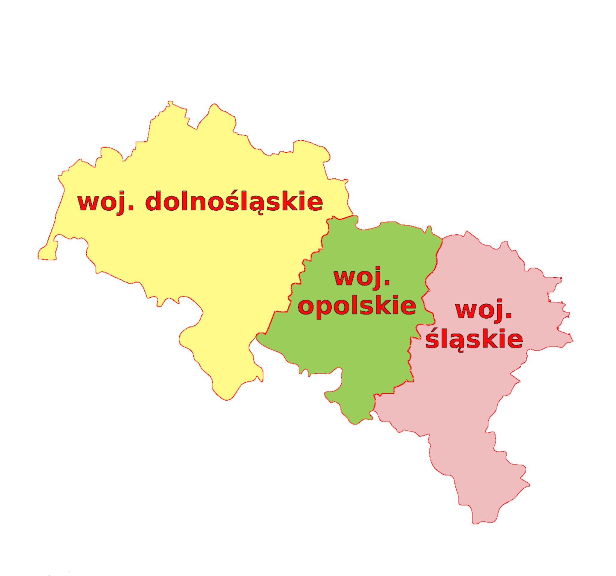 Wojewodztwa wyszczegolnione